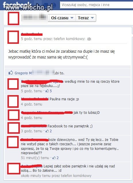Wpis pewnej 17-sto latki ...