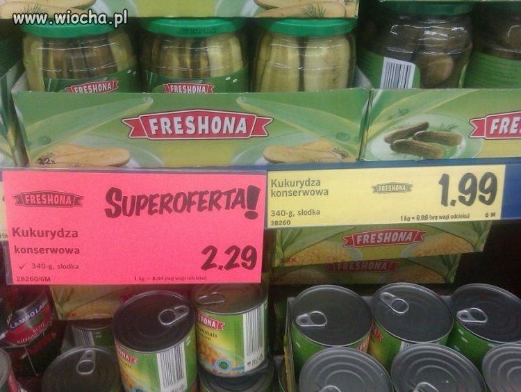 Promocja w Lidlu...
