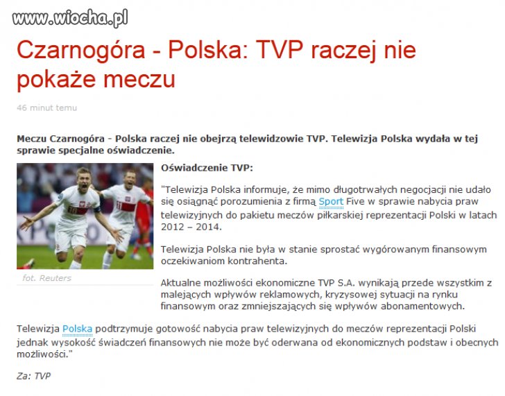 TVP to gnoje i pazerne świnie
