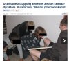 Uczniowie zlizują bitą śmietanę z kolan księdza-dyrektora.