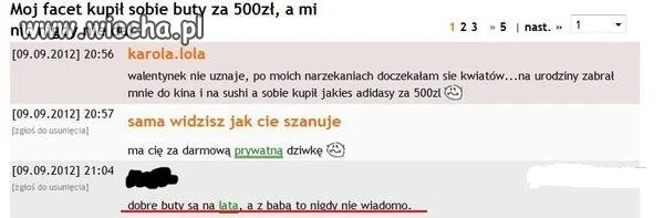 Mój facet...