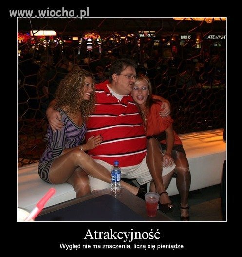 Wygląd nie ma znaczenia liczą się pieniądze