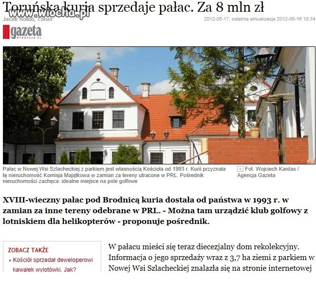 Biedny ten kościół w Polsce...