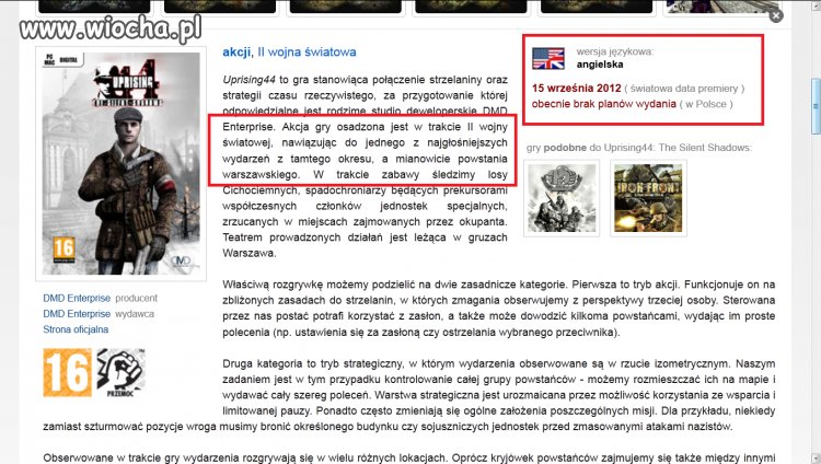 Gra o Powstaniu Warszawskim 