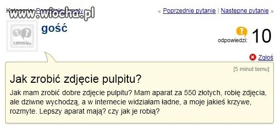 Genialne pytanie...
