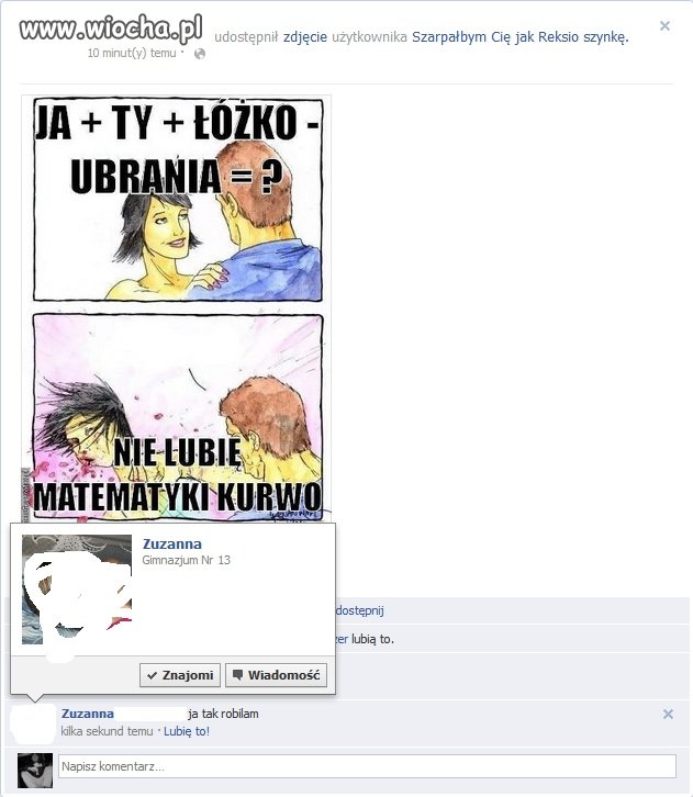 Gimnazjalistki w dzisiejszych czasach...