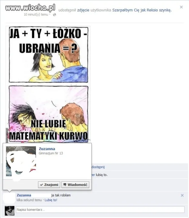 Gimnazjalistki w dzisiejszych czasach...