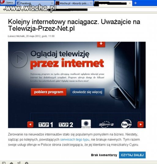 Wiocha! Ludzie zamiast pracować