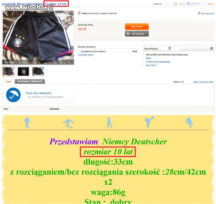 Jeśli nie znasz rozmiaru...