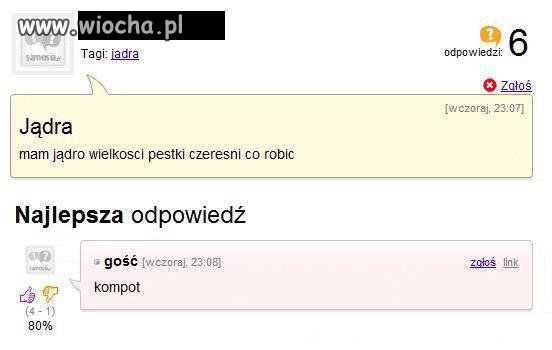Hahahah no to robimy kompot  