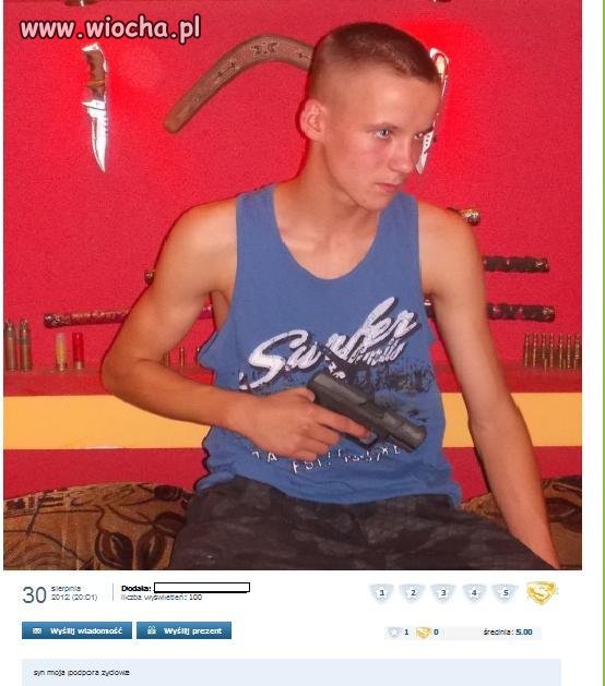 Opis mnie rozwalił: syn moja podpora życiowa