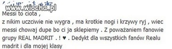 Brak szacunku