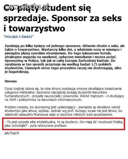Smutna prawda o upadku moralności