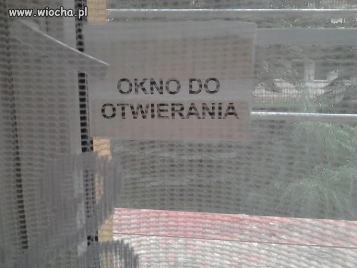 Okno do otwierania