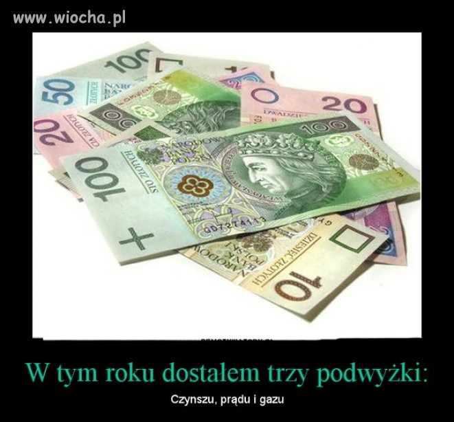 Dostałem 3 podwyżki