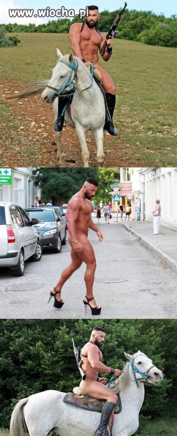 Old Spice - pachnij mną, popatrz na dół i górę