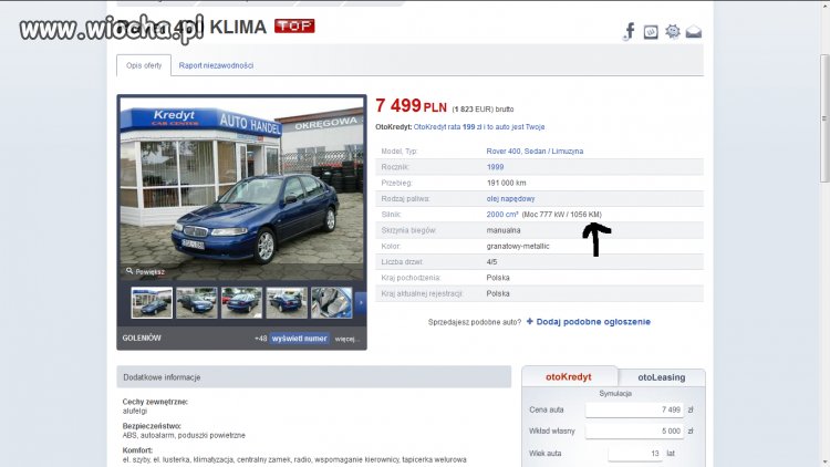 Rakieta za małe pieniądze.