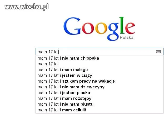 Mam 17 lat i ?