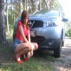 Jest las, jest auto ...