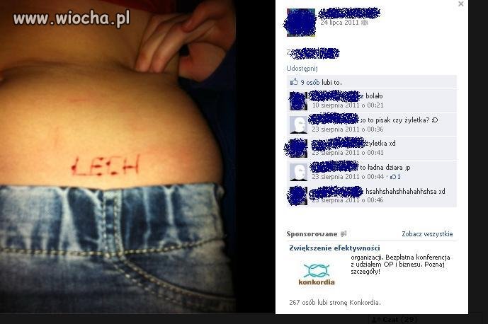 "Ładna dziara"?