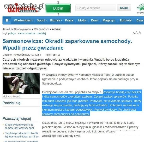 Niesamowita akcja policji