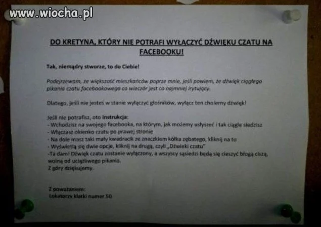 Wyłącz dźwięk.