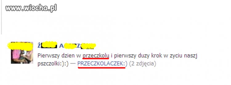 Przeczkole i przeczkolaczek. 