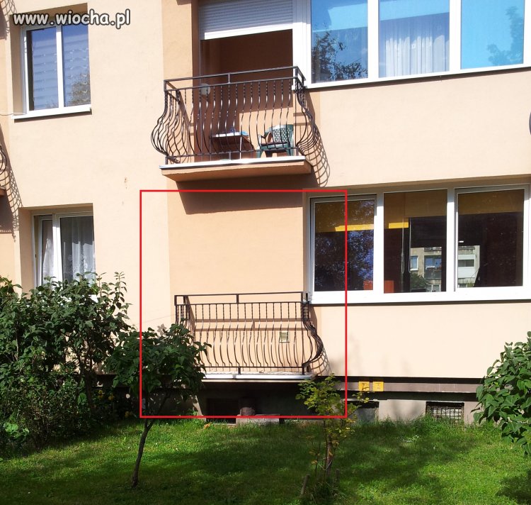 Stylowy balkon