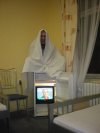 Tv w lodówce, szmata na łbie 