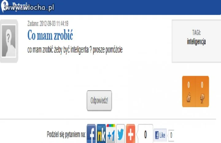 Co mam zrobić żeby być inteligentna 