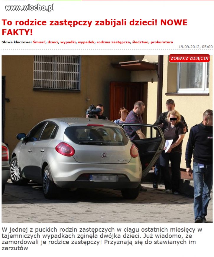 Zabijali dzieci...