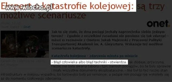 Życzę powodzenia z takimi ekspertami