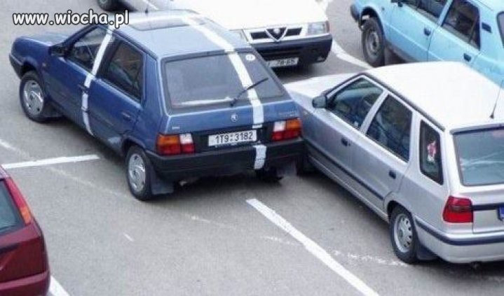 Nie tylko u nas tak parkują.