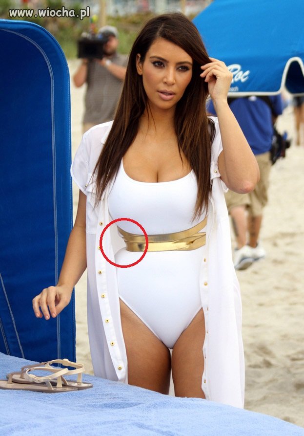 Kim i jej perfekcyjne talia