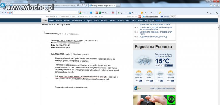 Szczyt pazerności!!!