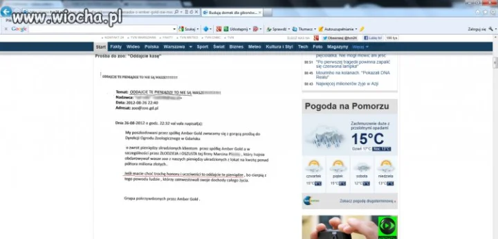 Szczyt pazerności!!!