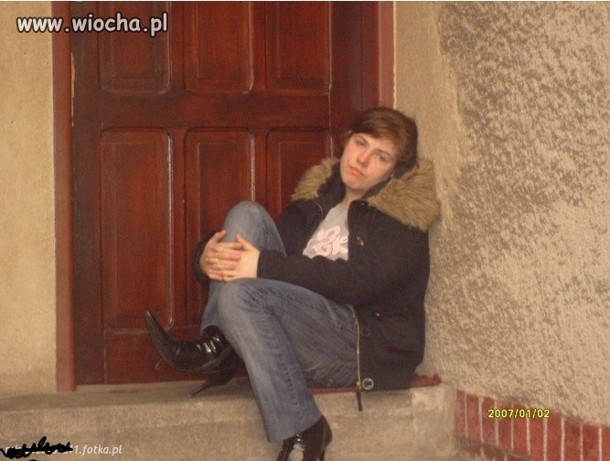 Dziunia w kozaczkach