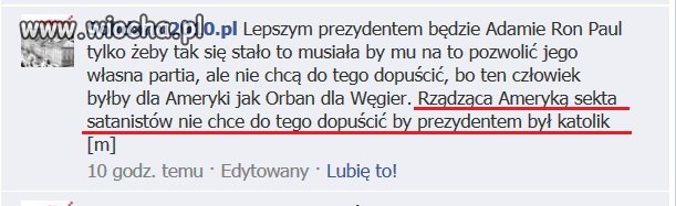 Świat według fanatyka...
