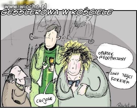 Gesslerowa w kościele