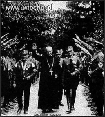Kościół katolicki popierał faszystów