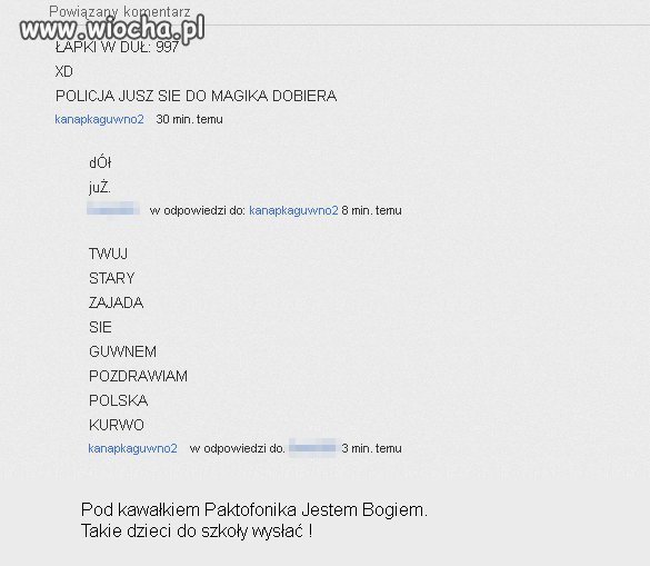 Do szkoły takich wysłać