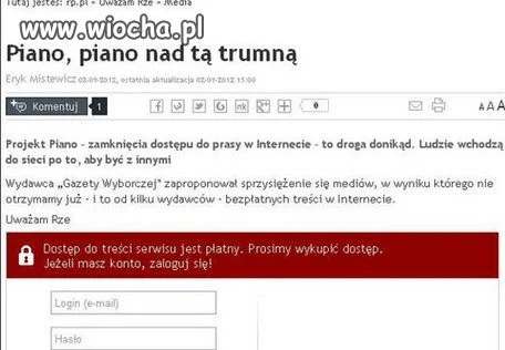 Płać za artykuł