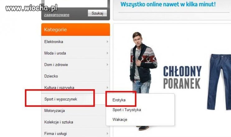 Połączenie sportu i wypoczynku wg allegro 