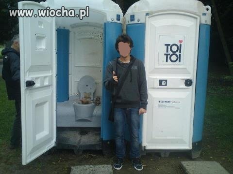 I pochwalił się co zrobił!