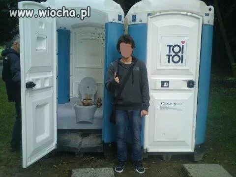 I pochwalił się co zrobił!