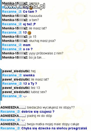 Idioci na czaterii...