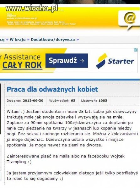 Praca dla odważnych kobiet