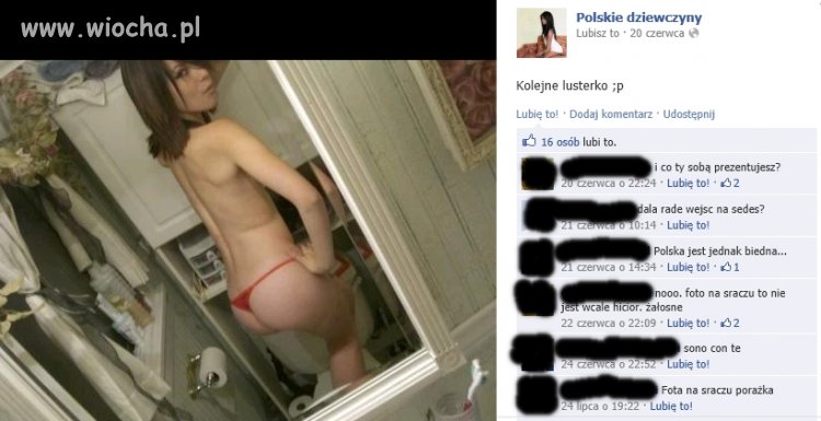 I co ona chciała osiągnąć tym zdjęciem? 