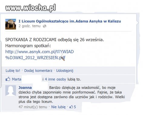 Zapominalskie dziecko.