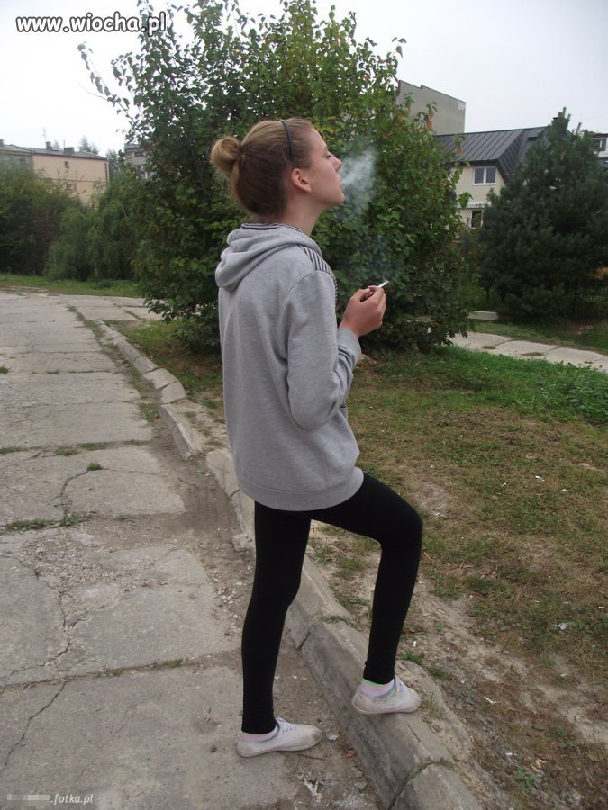 Komentrz pod zdjeciem "nie pal"